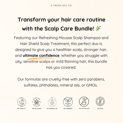 Scalp Shampoo and Treatment Bundle